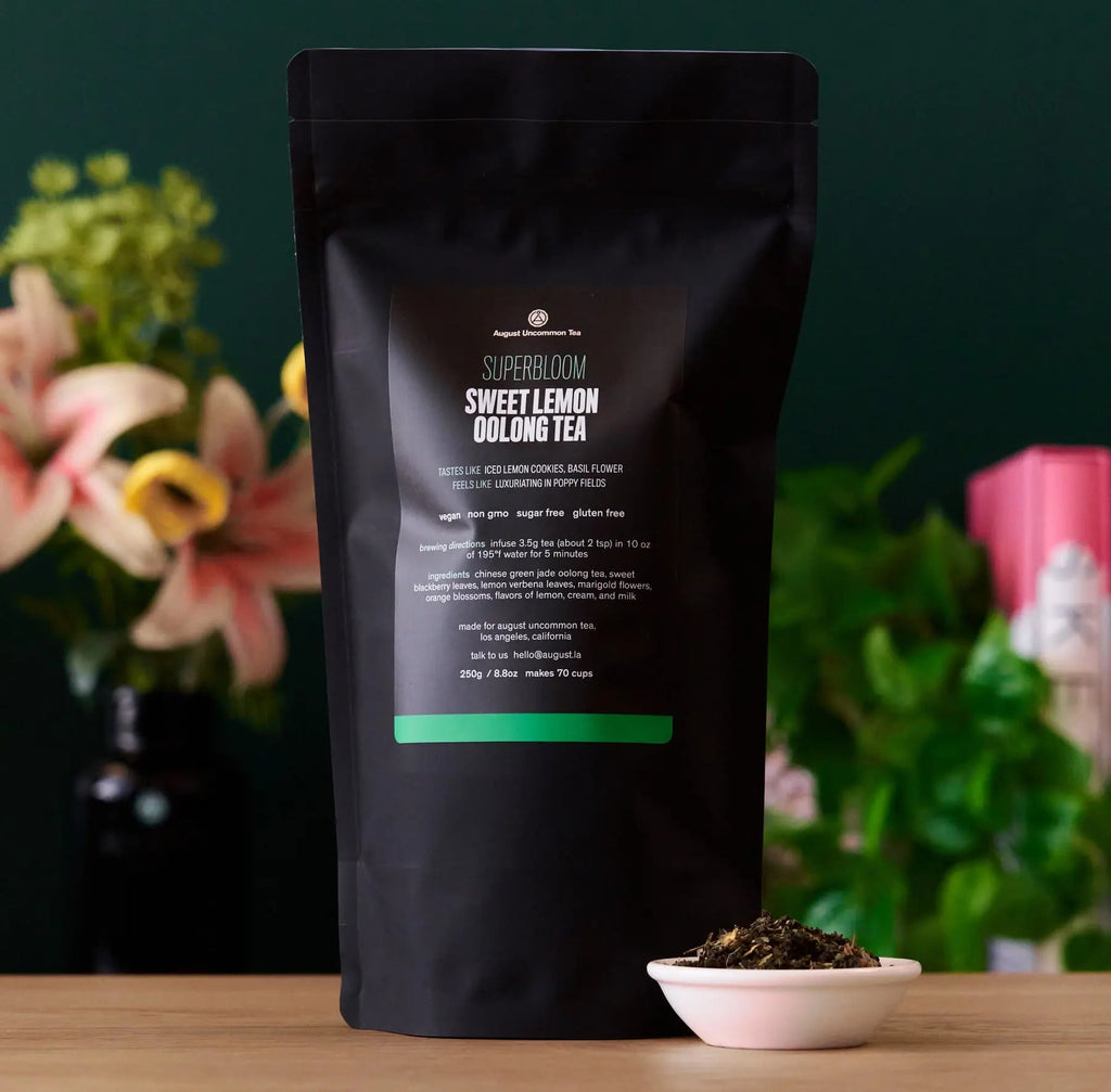Superbloom - Sweet Lemon Oolong Green Tea August Uncommon Tea