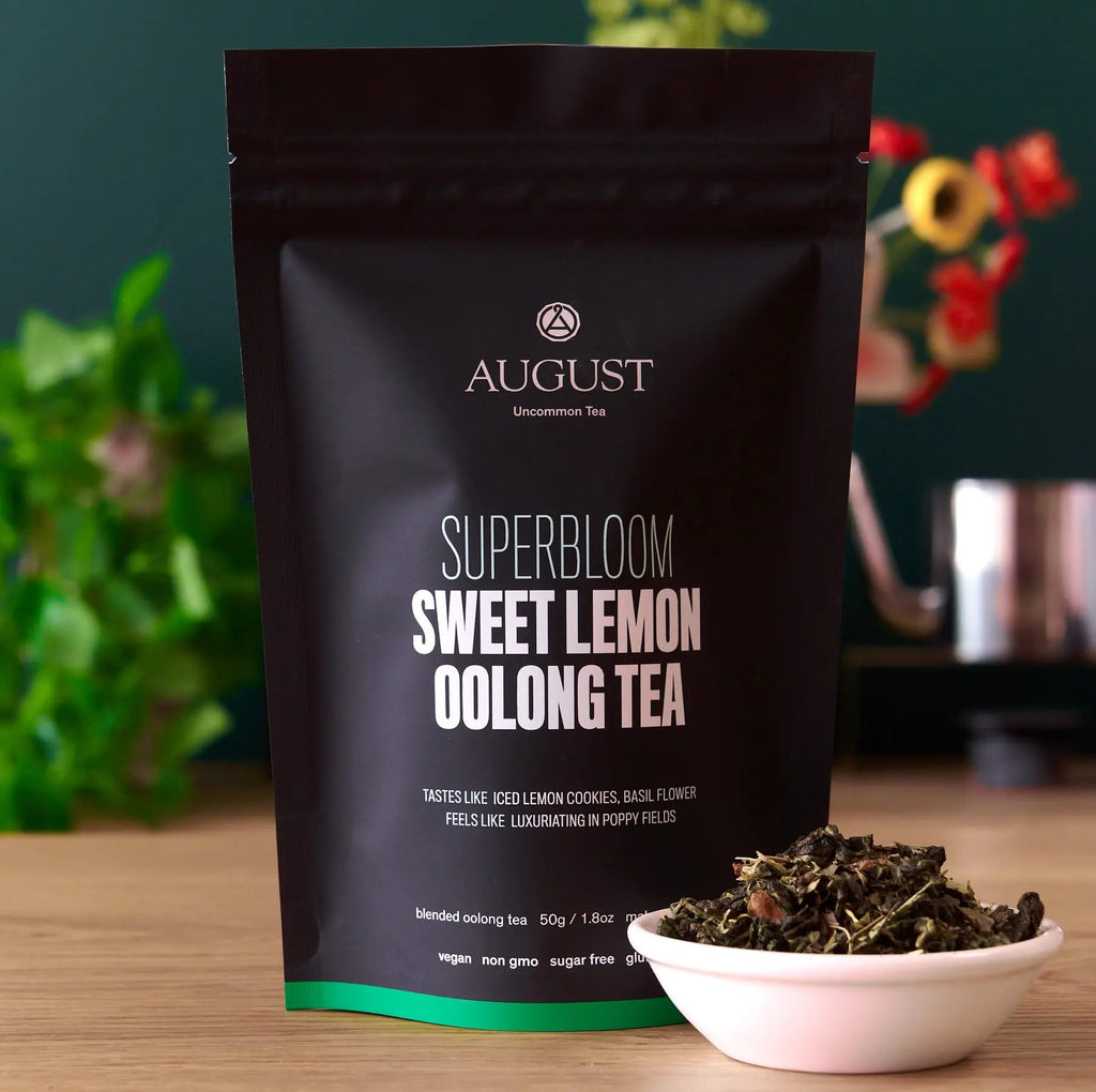 Superbloom - Sweet Lemon Oolong Green Tea August Uncommon Tea