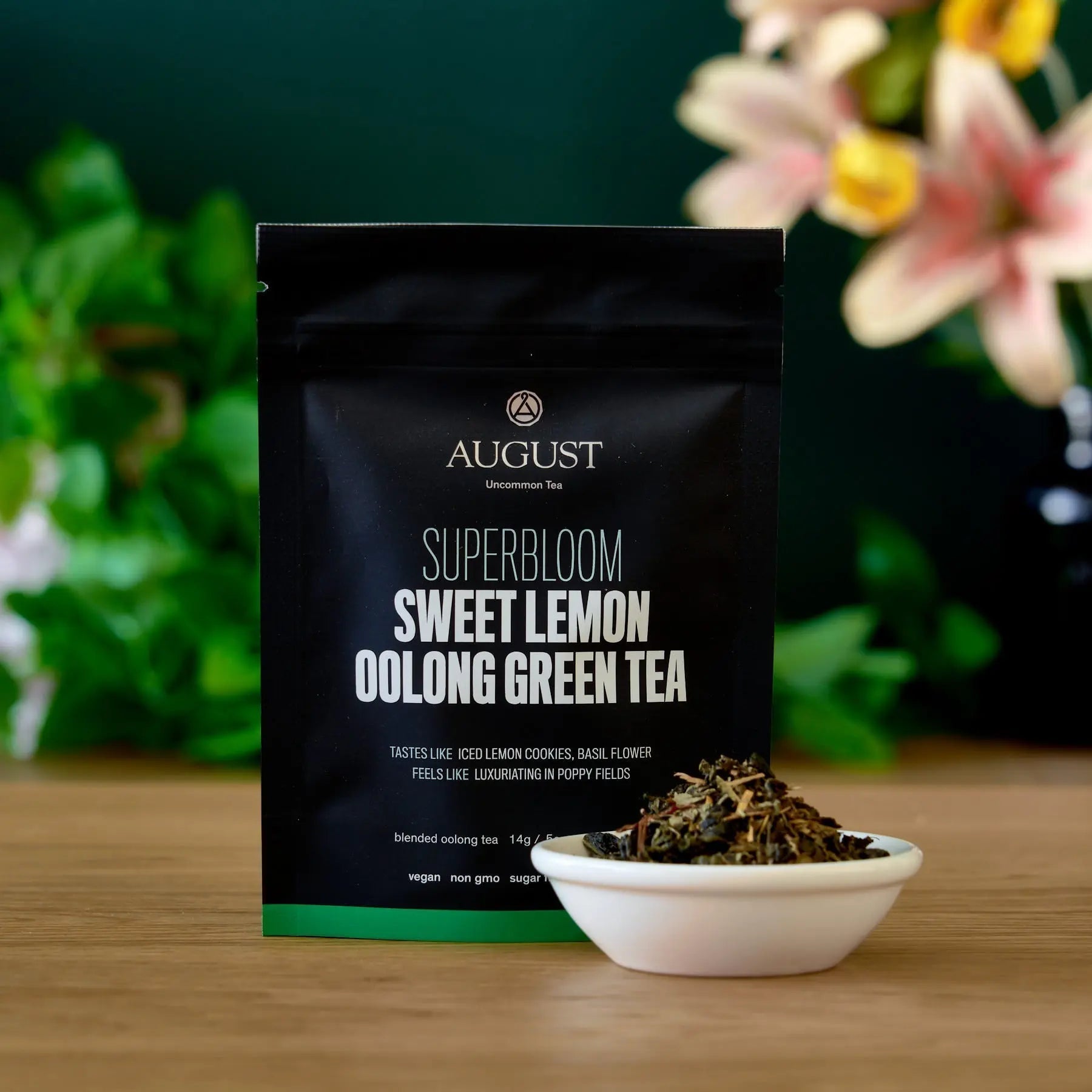 Superbloom - Sweet Lemon Oolong Green Tea August Uncommon Tea