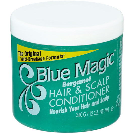 Blue Magic Original Bergamot Hair & Scalp Conditioner 12 Oz Pasteur Pharmacy