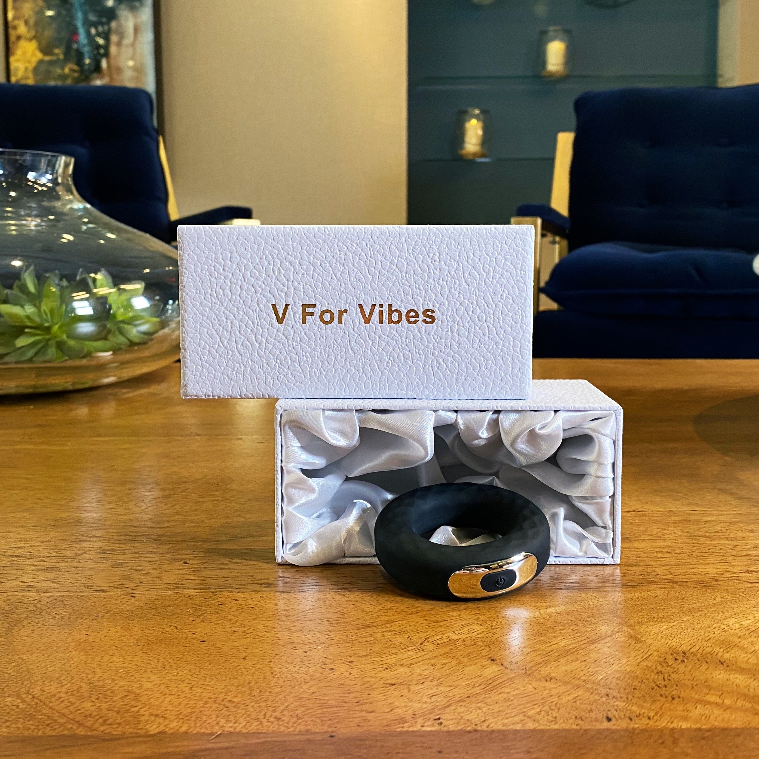 Chloe- The Erotically Enticing Cock Ring DC-V For Vibes