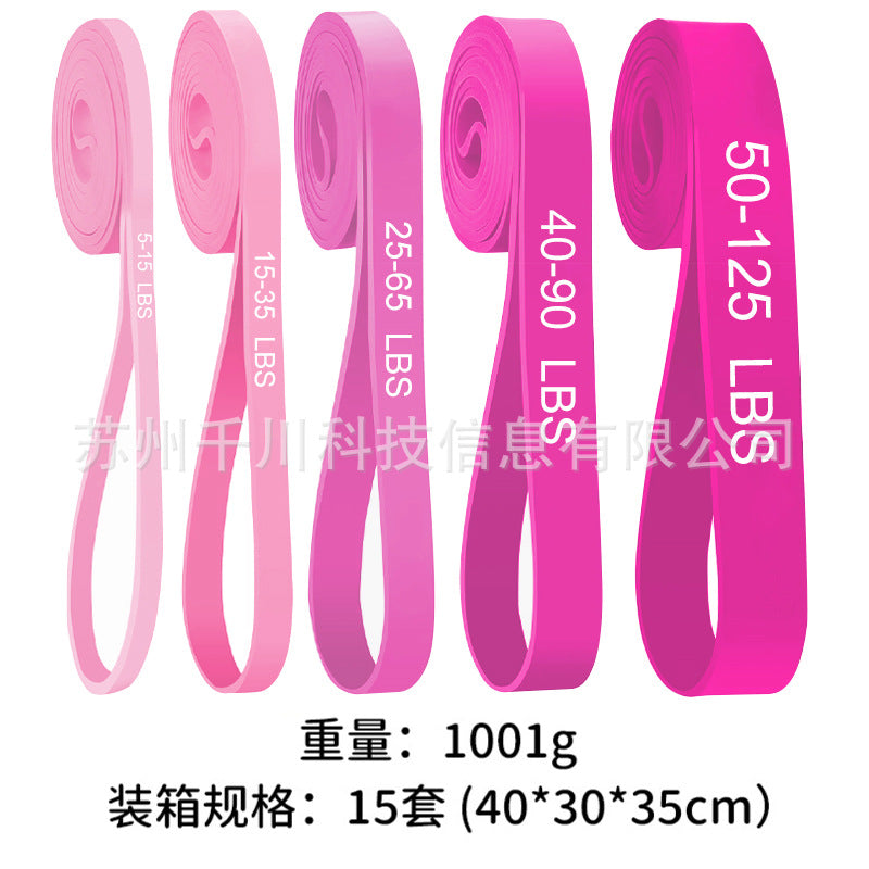 Elastic Band Fitness Men's Resistance Band Fitness Strength Training Elastic Rope Pull-Up Assist Band Women's Stretching EVERYDAY ESSENTIALS