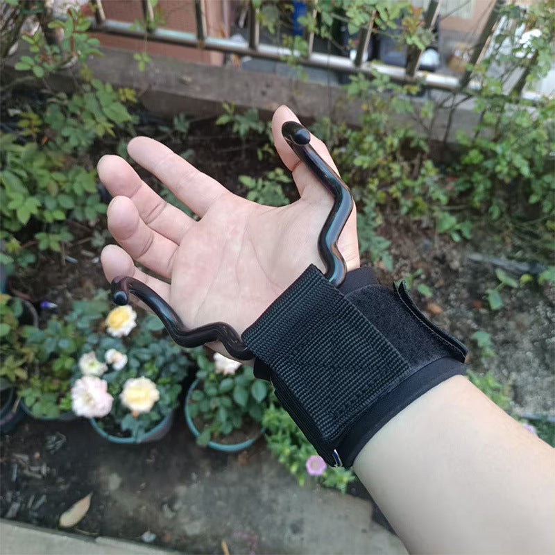 Fitness Squat Weight Lifting pull-up Wrist Hook Horizontal Bar Sports Equipment Strength Reduction Training Hook EVERYDAY ESSENTIALS