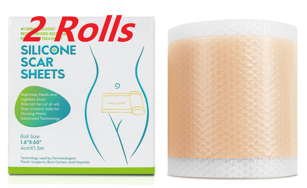 Scar Patches Remove Silicone Gel Sheet Correctors Burn Wounds Efficient Surgery Scar Tape Skin Repair Self-Adhesive Scar Cover EVERYDAY ESSENTIALS