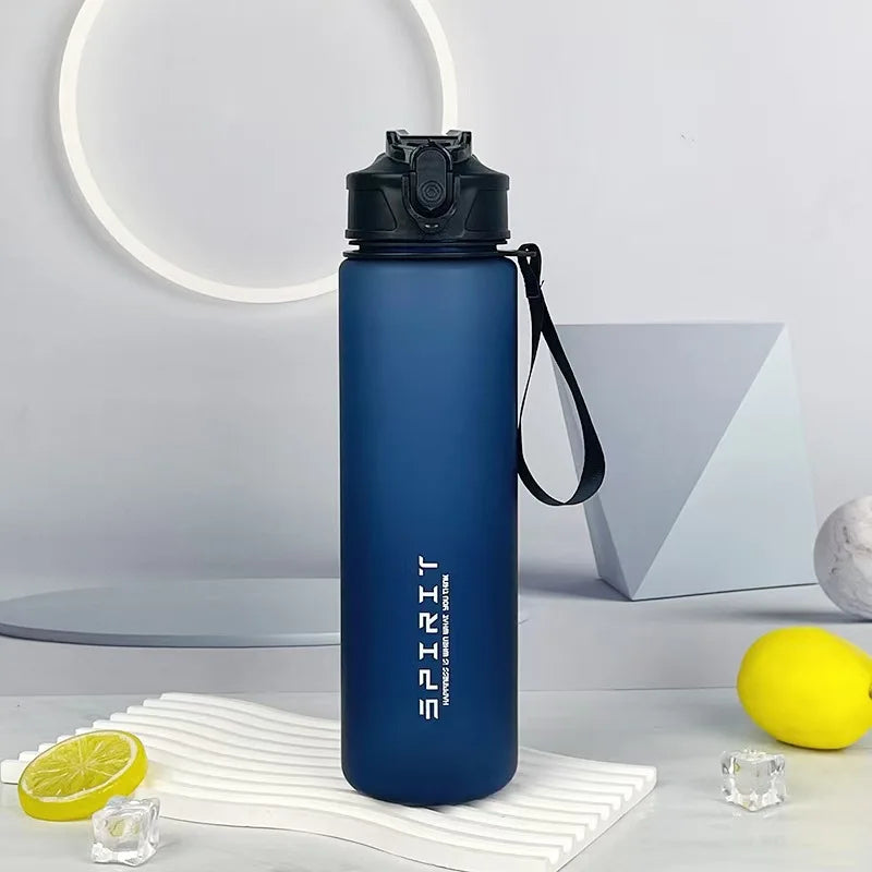 750ml Water Bottle with Straw Time Marker Large Capacity Motivational Plastic Water Jug for Gym Travel Outdoor Sports Reusable Everyday Essentials