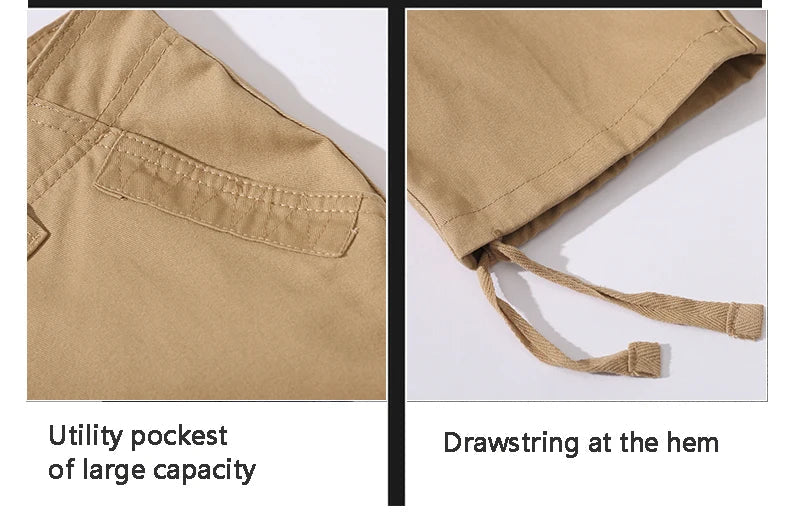 Tactical Cargo Pants Men Cotton Overalls Outdoor Work Trousers Big Size Hombre Clothing Camo Hiking Pants EVERYDAY ESSENTIALS