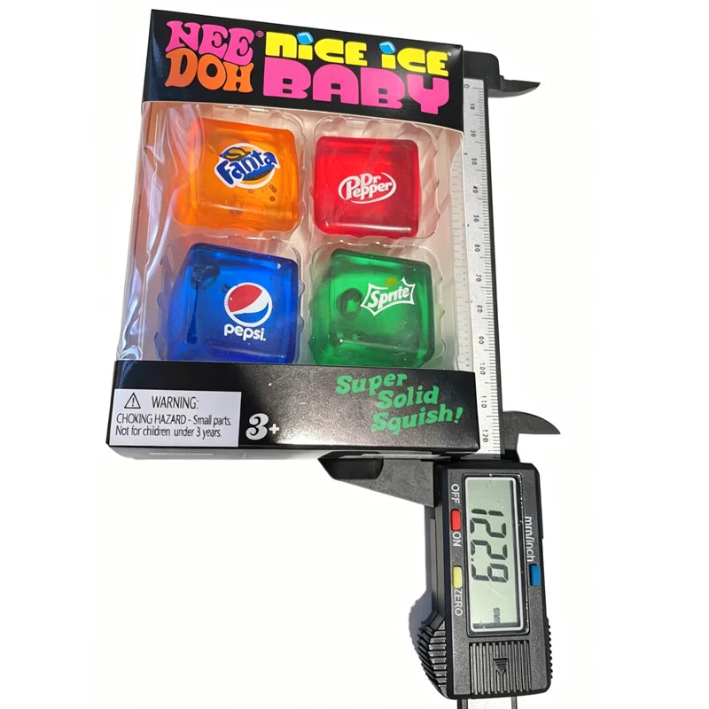 Squishy //Schylling NeeDoh Nice /*Cube Sensory Squeeze Toy Super Squish Stress Relief Anxiety Sensory Tool Stress Reliever Toys EVERYDAY ESSENTIALS