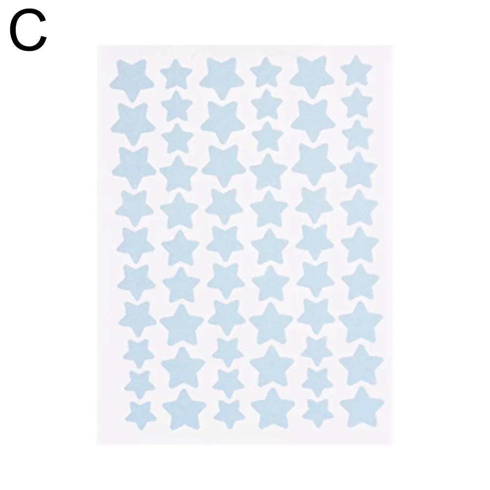 60PCS Colorful Acne Pimple Patch Sticker Waterproof Removal Pimple Anti-Acne Hydrocolloid Patches Spot Marks Repair Sticker EVERYDAY ESSENTIALS