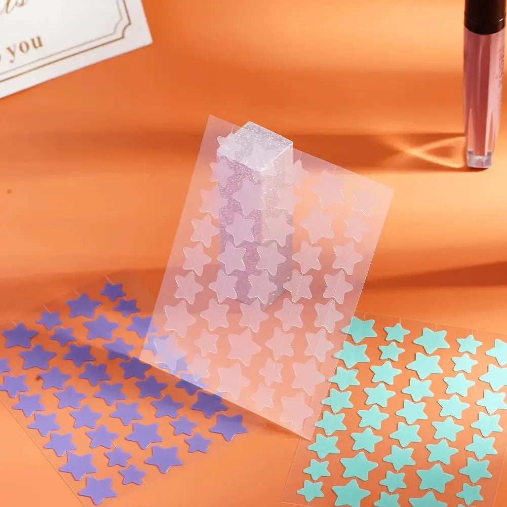 40pcs/120pcs Colorful PE Pimple Patches Cute Star Shaped Pimple Cover Sticker Invisible Pimple Cover Removal Pimple Patch EVERYDAY ESSENTIALS