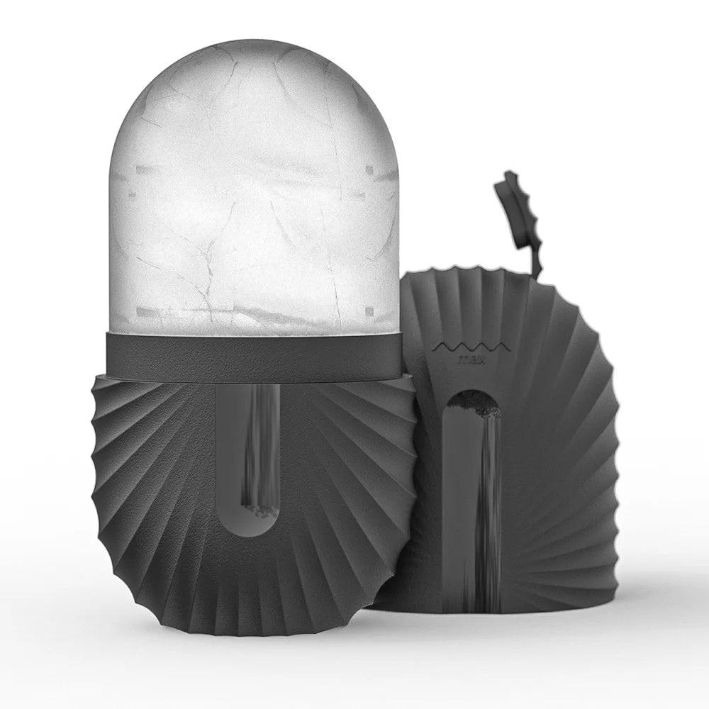 Ice Face Roller Facial Skincare Ice Roller Set, Stainless Steel Facial Roller Gua Sha Face Tool Face Massage Roller Mold Cube EVERYDAY ESSENTIALS
