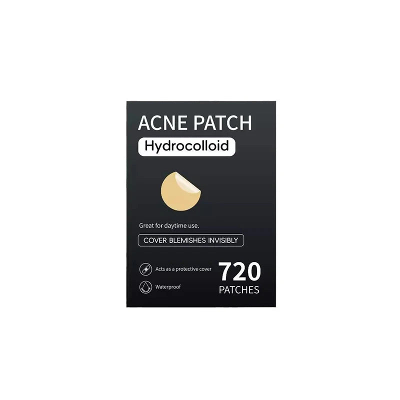 720pcs/set Professional Invisible Acne Pimple Patch Face Skin Care Repair Acne Healing Absorbing Spot Sticker For Men Women EVERYDAY ESSENTIALS