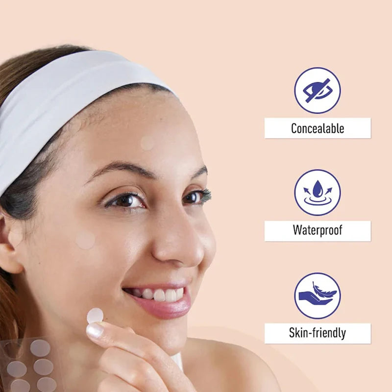 720pcs/set Professional Invisible Acne Pimple Patch Face Skin Care Repair Acne Healing Absorbing Spot Sticker For Men Women EVERYDAY ESSENTIALS