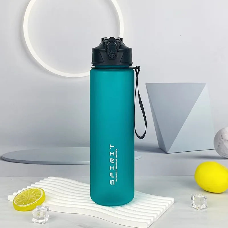 750ml Water Bottle with Straw Time Marker Large Capacity Motivational Plastic Water Jug for Gym Travel Outdoor Sports Reusable Everyday Essentials