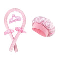 Heatless Curling Rod Set Satin Nightcap for Women No Heat Hair Rollers Sleeping Soft Headband Styling Tool Lazy Curls EVERYDAY ESSENTIALS