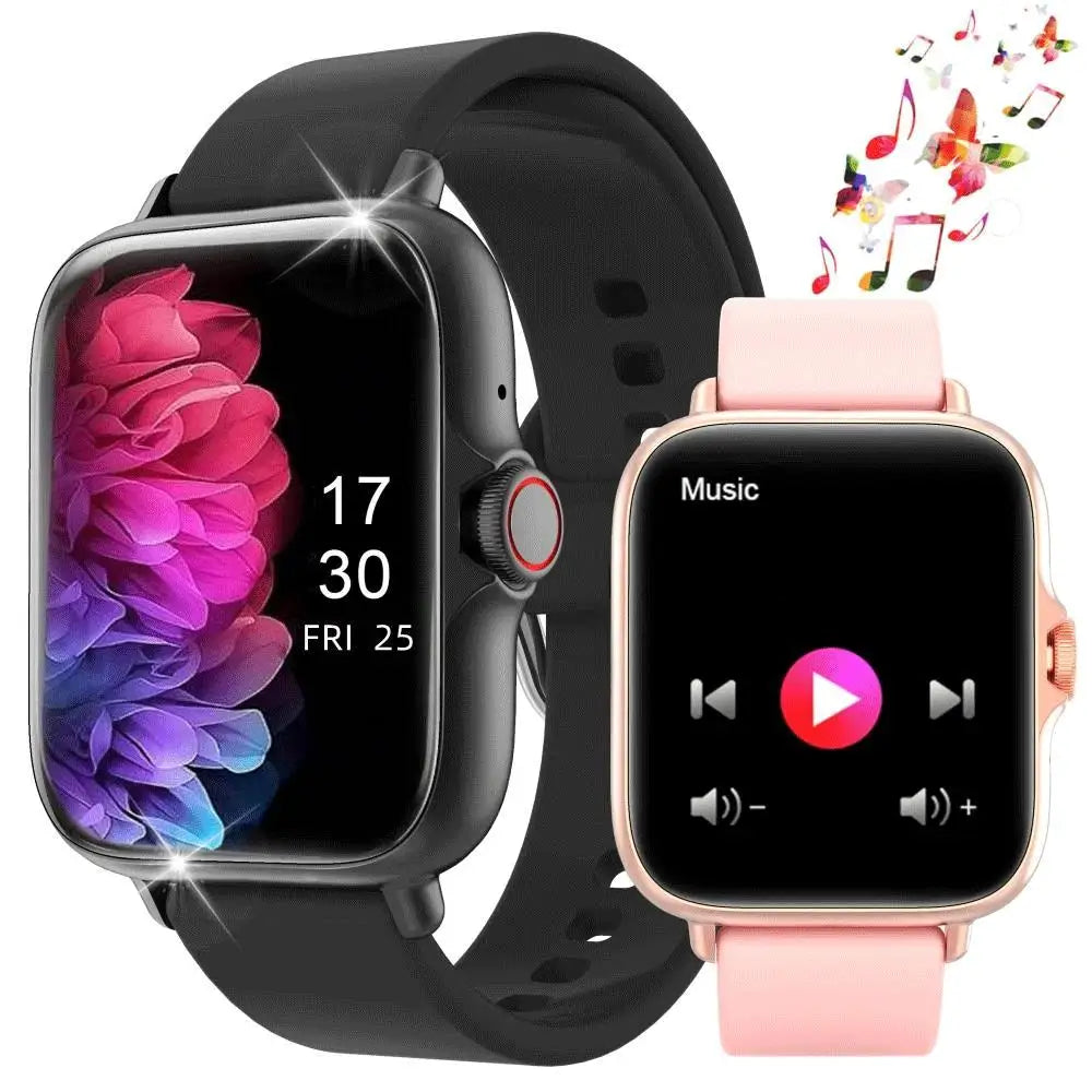 Smart Watch, Wireless Call/Dial, Multi-Sport Mode, Multiple APP Reminders, Suitable for Men and Women, Compatible with IPhone/An EVERYDAY ESSENTIALS