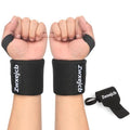 Weightlifting Wrist Wraps - Heavy-Duty Support for Gym Bench Press and Pushups Premium Polyester Nylon Wrist Straps for Maximum Everyday Essentials