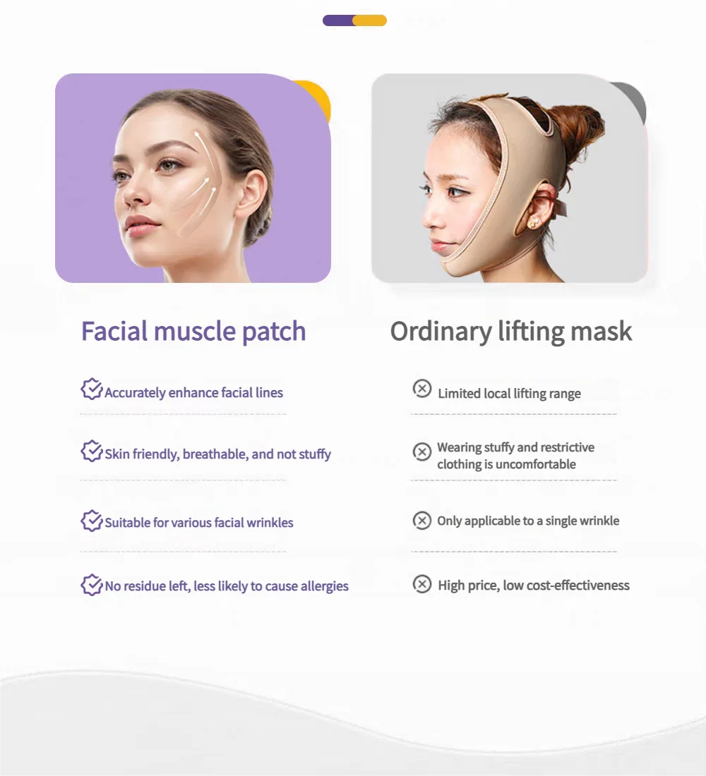 Face and Neck Wrinkle Removal Tape - Smooth Multipurpose High Elasticity Face Sticker for Forehead, Neck, Lips, Chin Care Tool EVERYDAY ESSENTIALS