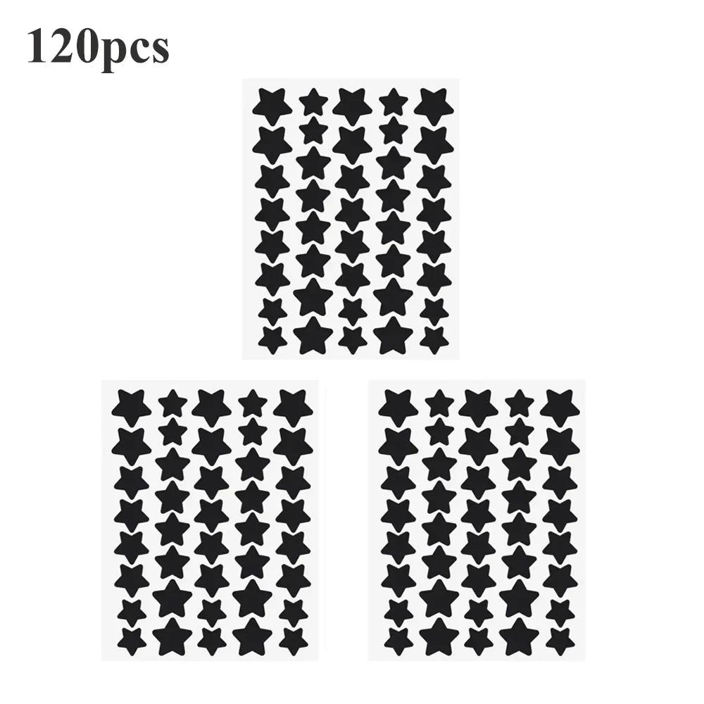 40pcs/120pcs Colorful PE Pimple Patches Cute Star Shaped Pimple Cover Sticker Invisible Pimple Cover Removal Pimple Patch EVERYDAY ESSENTIALS