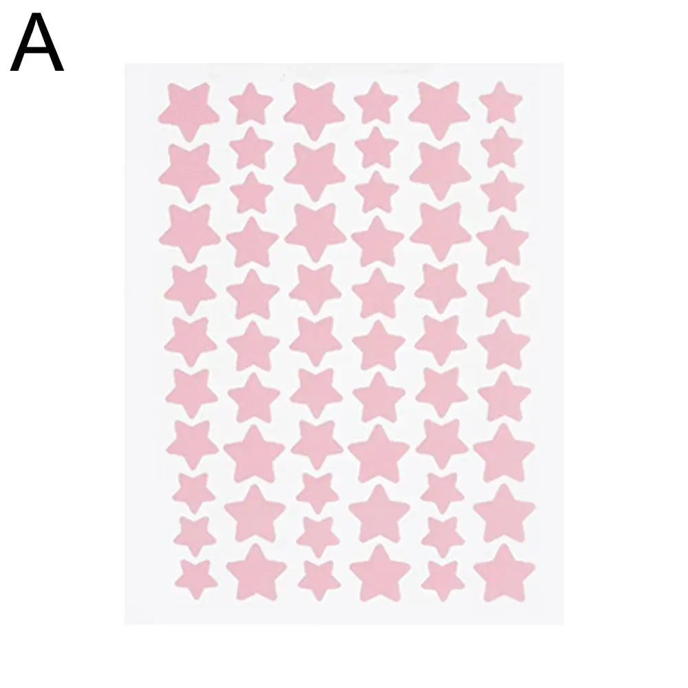 60PCS Colorful Acne Pimple Patch Sticker Waterproof Removal Pimple Anti-Acne Hydrocolloid Patches Spot Marks Repair Sticker EVERYDAY ESSENTIALS