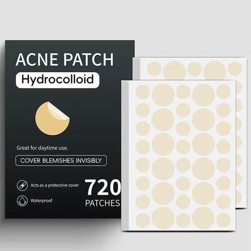 720pcs/set Professional Invisible Acne Pimple Patch Face Skin Care Repair Acne Healing Absorbing Spot Sticker For Men Women EVERYDAY ESSENTIALS