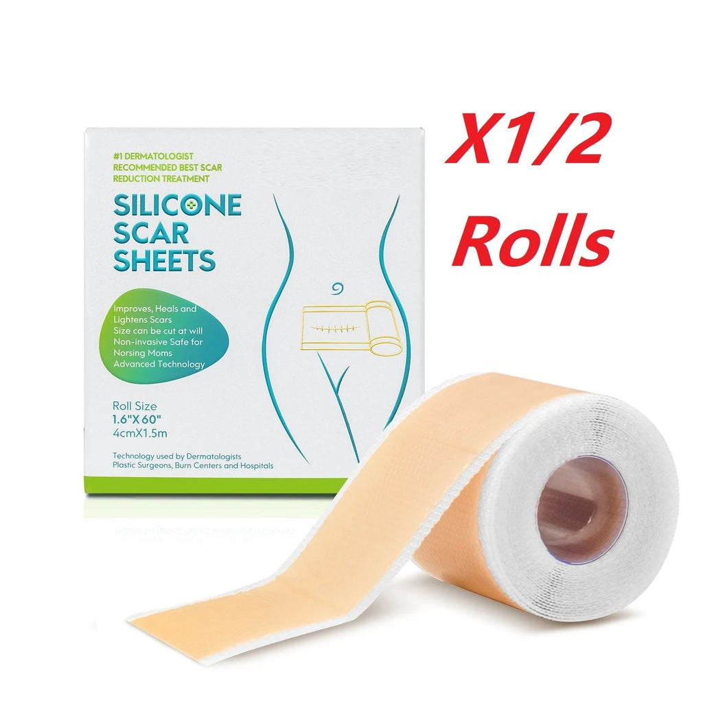 Scar Patches Remove Silicone Gel Sheet Correctors Burn Wounds Efficient Surgery Scar Tape Skin Repair Self-Adhesive Scar Cover EVERYDAY ESSENTIALS