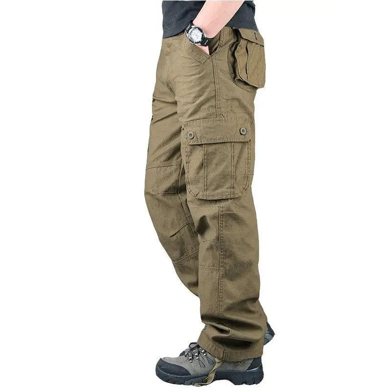 Tactical Cargo Pants Men Cotton Overalls Outdoor Work Trousers Big Size Hombre Clothing Camo Hiking Pants EVERYDAY ESSENTIALS