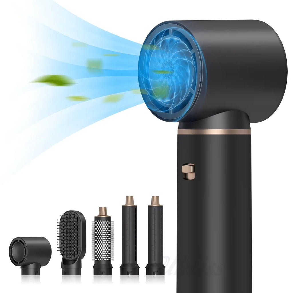 Multi-In-One Hair Dryer Styler, Hot Air Comb, Detachable Brush, Straightening & Curling Dual-Use, Household Hair Styling Tool EVERYDAY ESSENTIALS