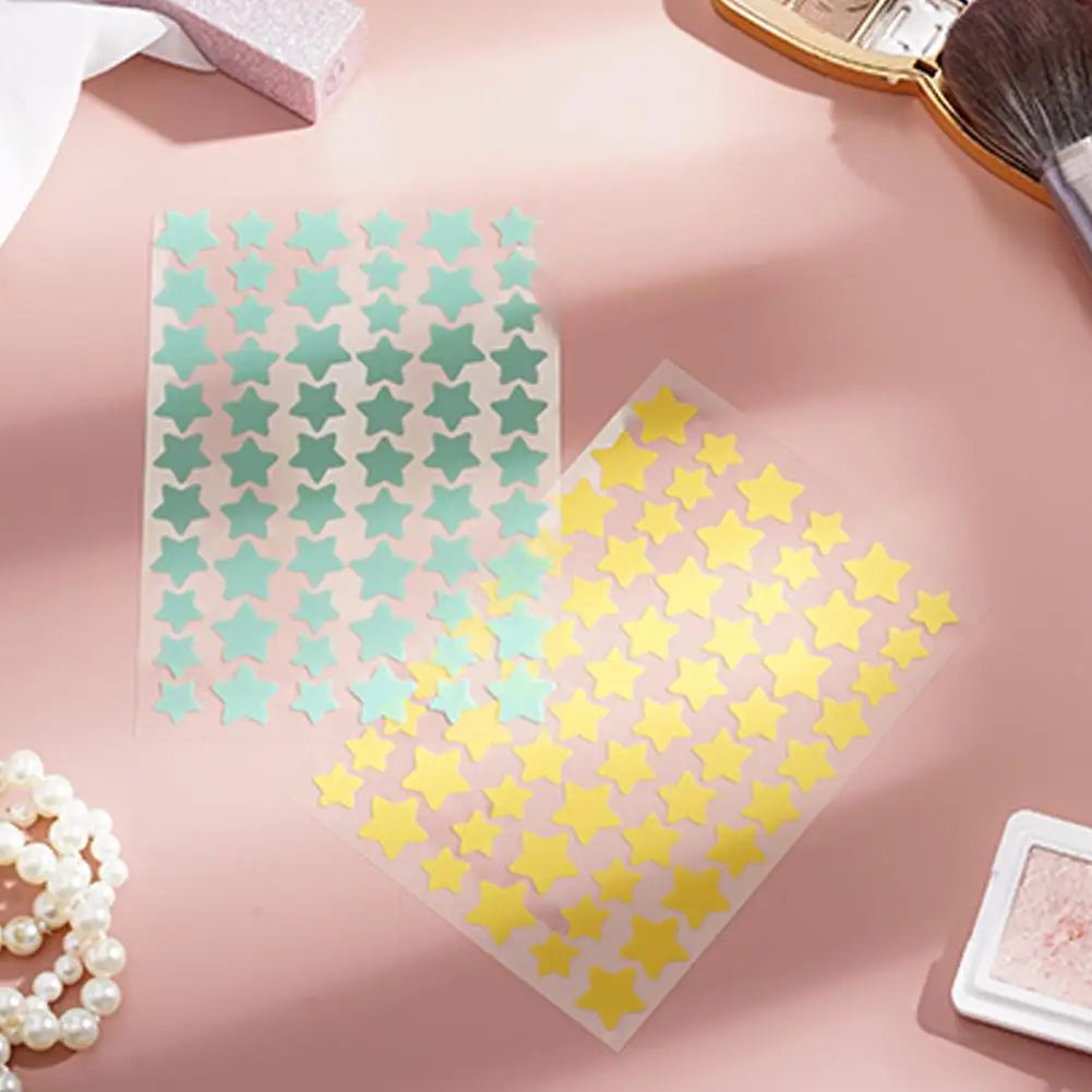 60PCS Colorful Acne Pimple Patch Sticker Waterproof Removal Pimple Anti-Acne Hydrocolloid Patches Spot Marks Repair Sticker EVERYDAY ESSENTIALS