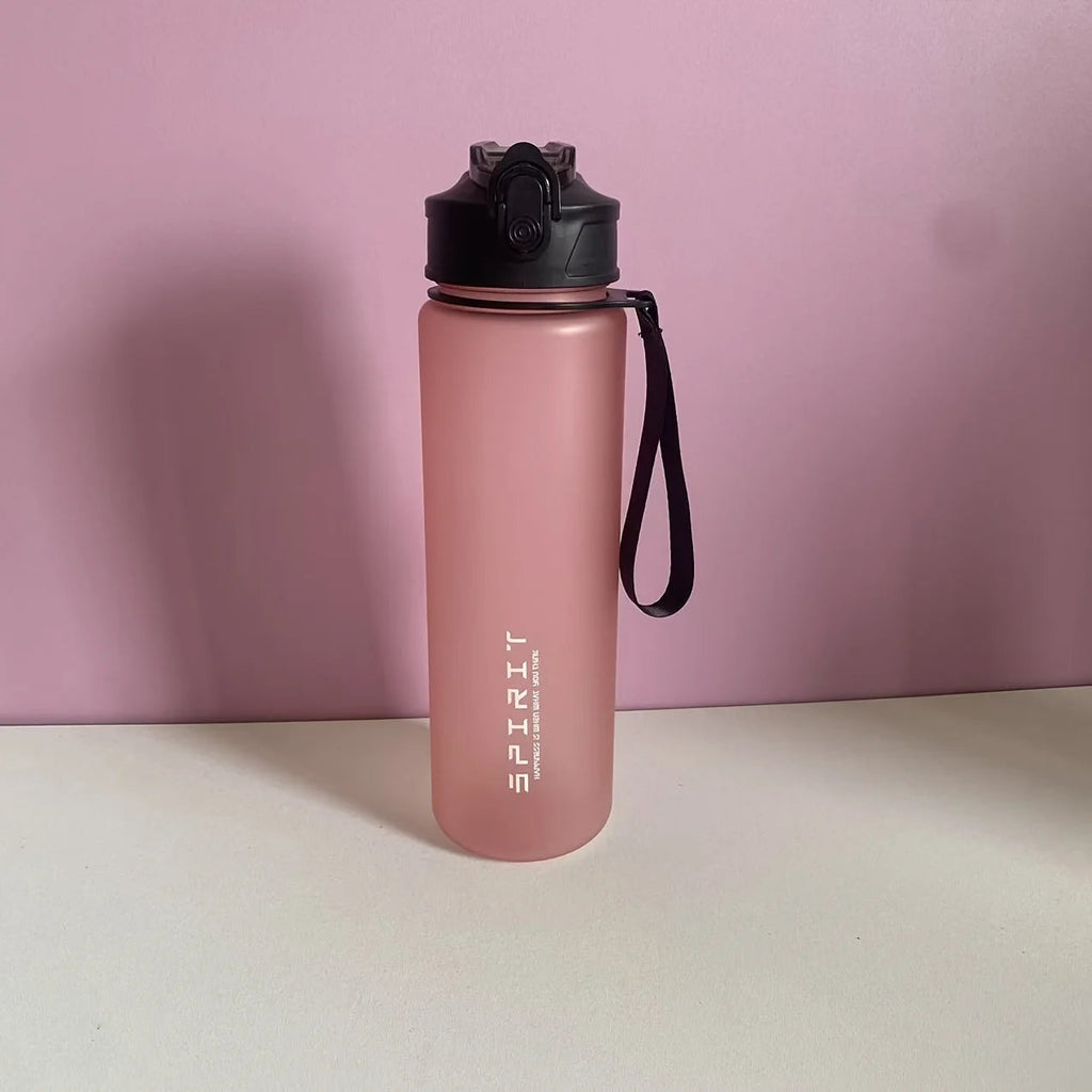 750ml Water Bottle with Straw Time Marker Large Capacity Motivational Plastic Water Jug for Gym Travel Outdoor Sports Reusable Everyday Essentials