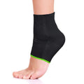 ikido Ankle Brace Compression Sleeve for Work Gym Sports Plantar Fasciitis Support Socks Large Black 1 Pair Comfort Relief Everyday Essentials