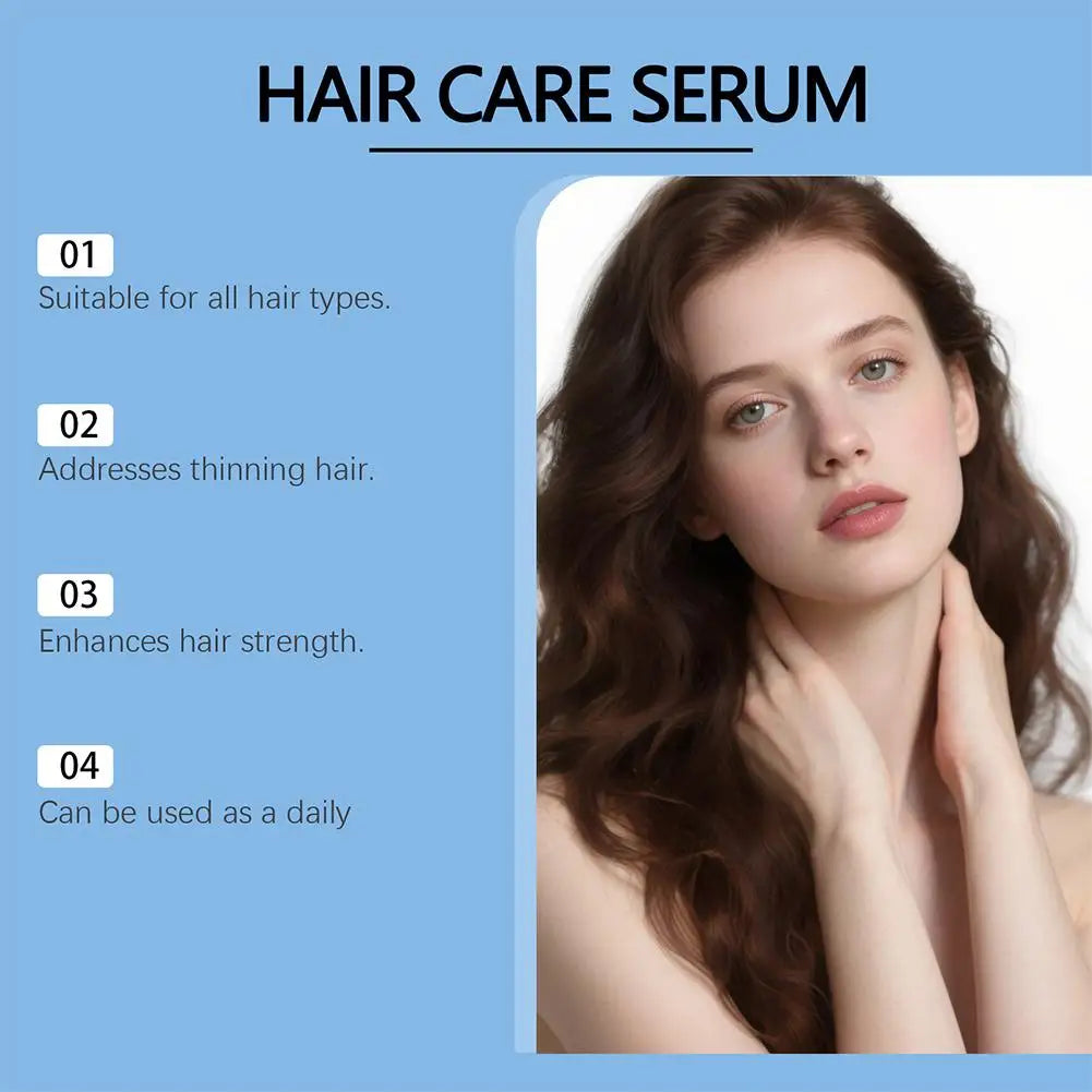 Copper Peptide Hair Serum Ghk-Cu Peptide for Hair Growth Scalp Moisturizer Advanced Regrowth Treatment Root Strengthen Hair Oil EVERYDAY ESSENTIALS