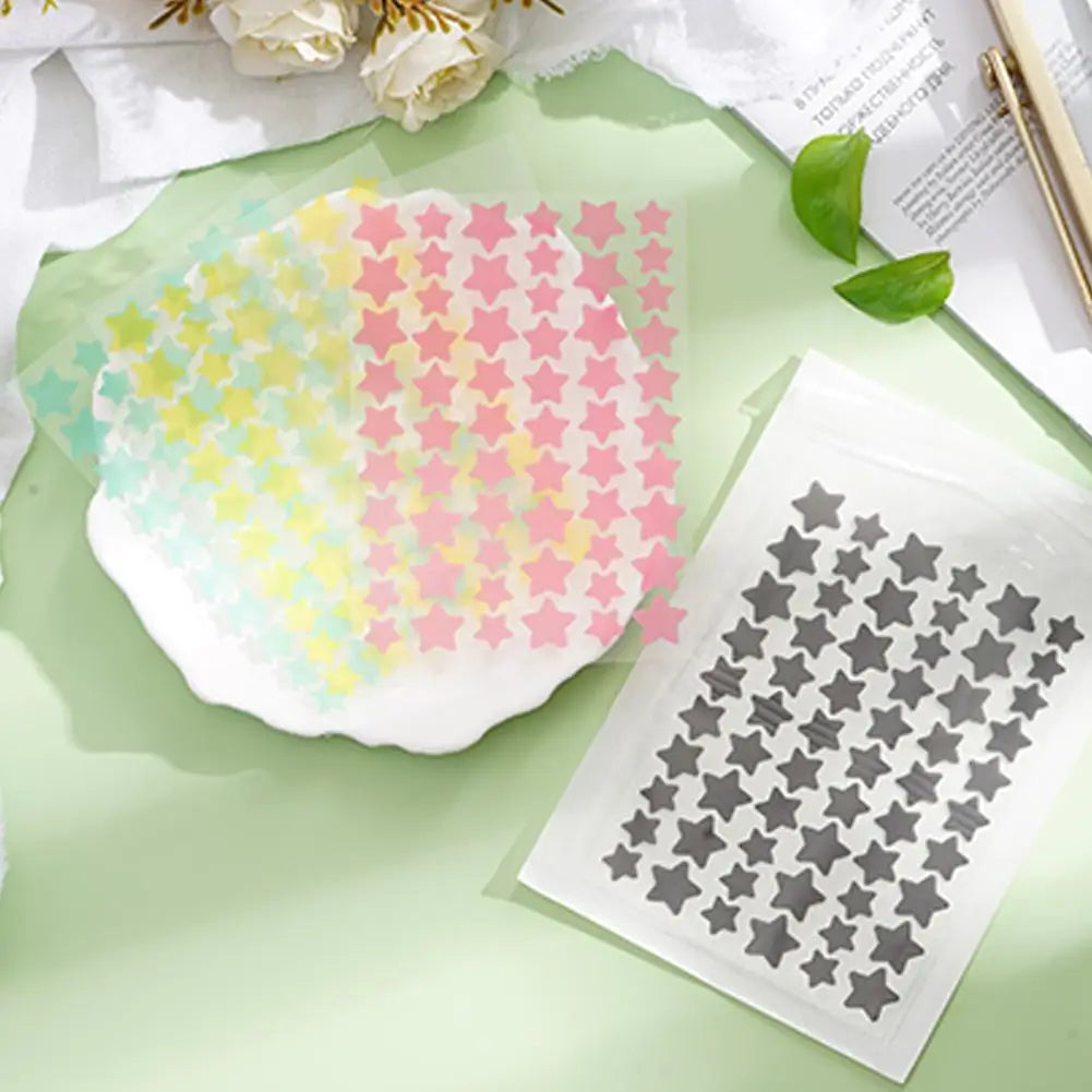 60PCS Colorful Acne Pimple Patch Sticker Waterproof Removal Pimple Anti-Acne Hydrocolloid Patches Spot Marks Repair Sticker EVERYDAY ESSENTIALS