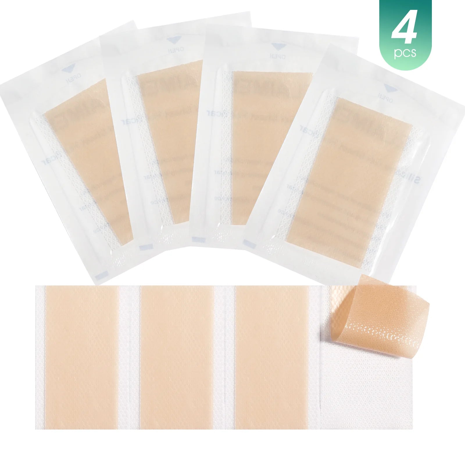 Scar Patches Remove Silicone Gel Sheet Correctors Burn Wounds Efficient Surgery Scar Tape Skin Repair Self-Adhesive Scar Cover EVERYDAY ESSENTIALS