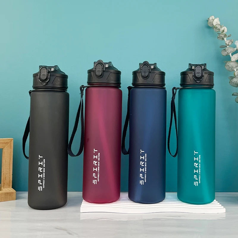 750ml Water Bottle with Straw Time Marker Large Capacity Motivational Plastic Water Jug for Gym Travel Outdoor Sports Reusable Everyday Essentials