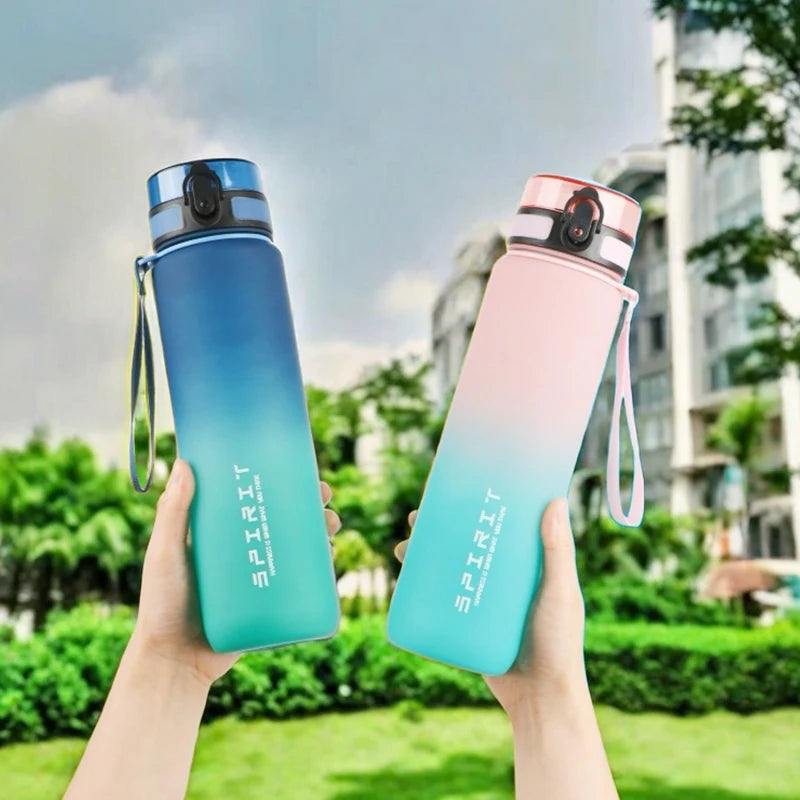 750ml Water Bottle with Straw Time Marker Large Capacity Motivational Plastic Water Jug for Gym Travel Outdoor Sports Reusable Everyday Essentials