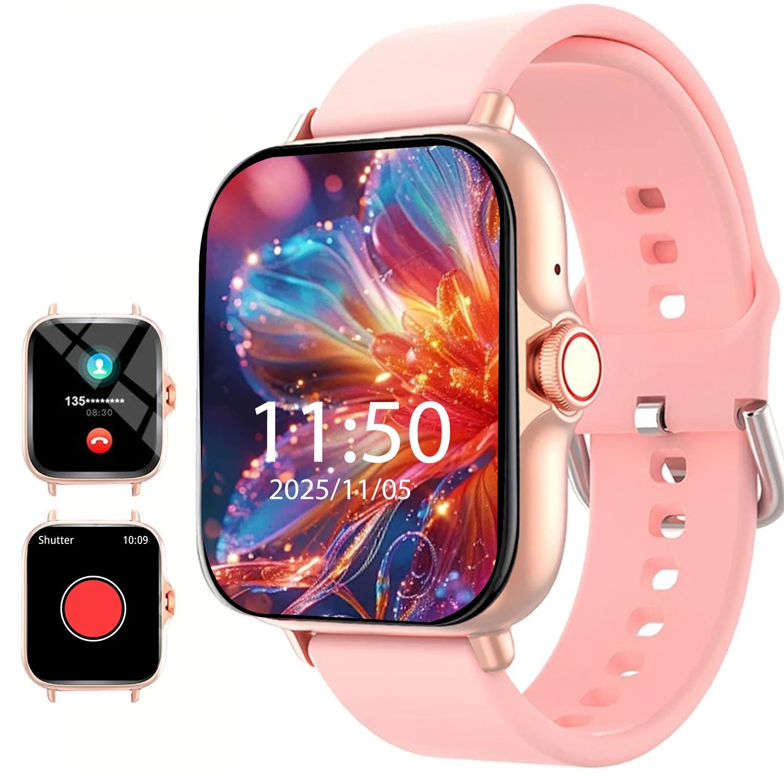 Smart Watch, Wireless Call/Dial, Multi-Sport Mode, Multiple APP Reminders, Suitable for Men and Women, Compatible with IPhone/An EVERYDAY ESSENTIALS