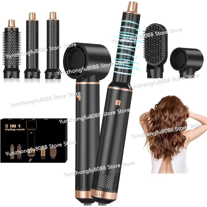 5 in 1 Air Styler Dryer Brush 1000W Dryer Hair Curler Straightener Hair Dryer for Drying Hair Sale EVERYDAY ESSENTIALS