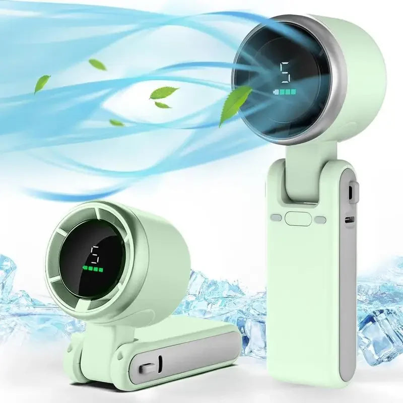 3-in-1 Fan, 5-speed, 3600mAh Rechargeable Lithium Battery, USB Charging, Travel Mini Fan Everyday Essentials