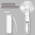 Foldable Small Fan Portable and high-power Hand Held Portable Mini Fan Rechargeable Hand USB Charge Fan Everyday Essentials