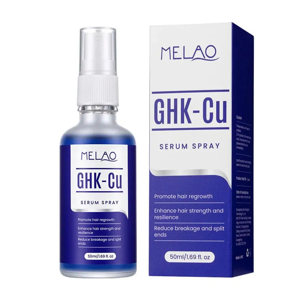 Copper Peptide Hair Serum Ghk-Cu Peptide for Hair Growth Scalp Moisturizer Advanced Regrowth Treatment Root Strengthen Hair Oil EVERYDAY ESSENTIALS