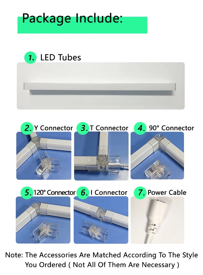 Large Size Hexagon LED Lighting for Garage Car Repair Wash Detailing Workshop Gym Barbershop Honeycomb LED Tube Ceiling Light Everyday Essentials