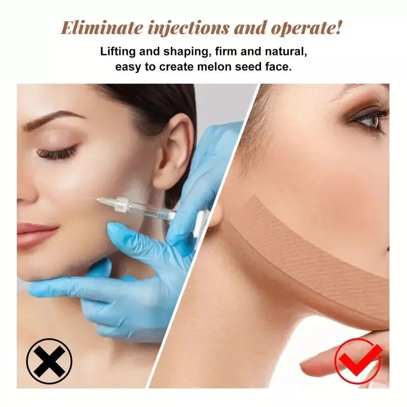 Face and Neck Wrinkle Removal Tape - Smooth Multipurpose High Elasticity Face Sticker for Forehead, Neck, Lips, Chin Care Tool EVERYDAY ESSENTIALS