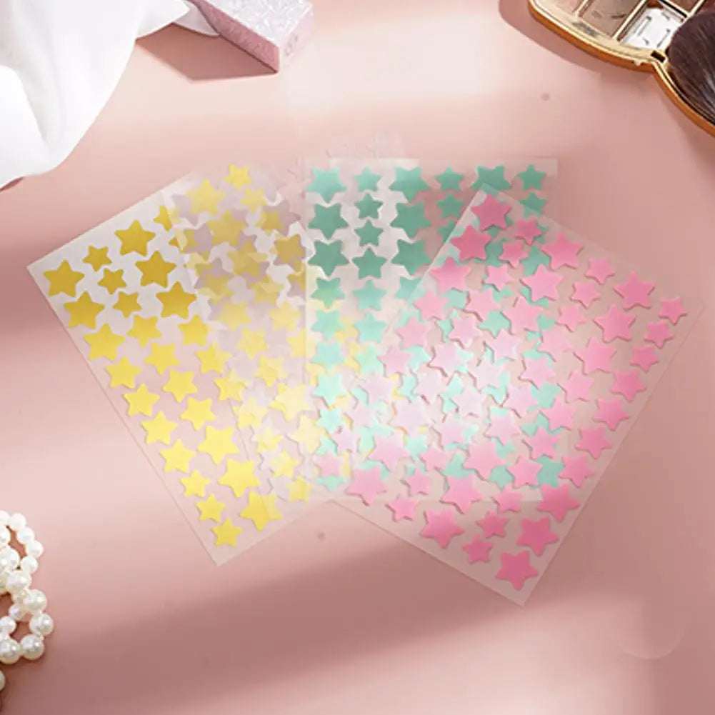 60PCS Colorful Acne Pimple Patch Sticker Waterproof Removal Pimple Anti-Acne Hydrocolloid Patches Spot Marks Repair Sticker EVERYDAY ESSENTIALS
