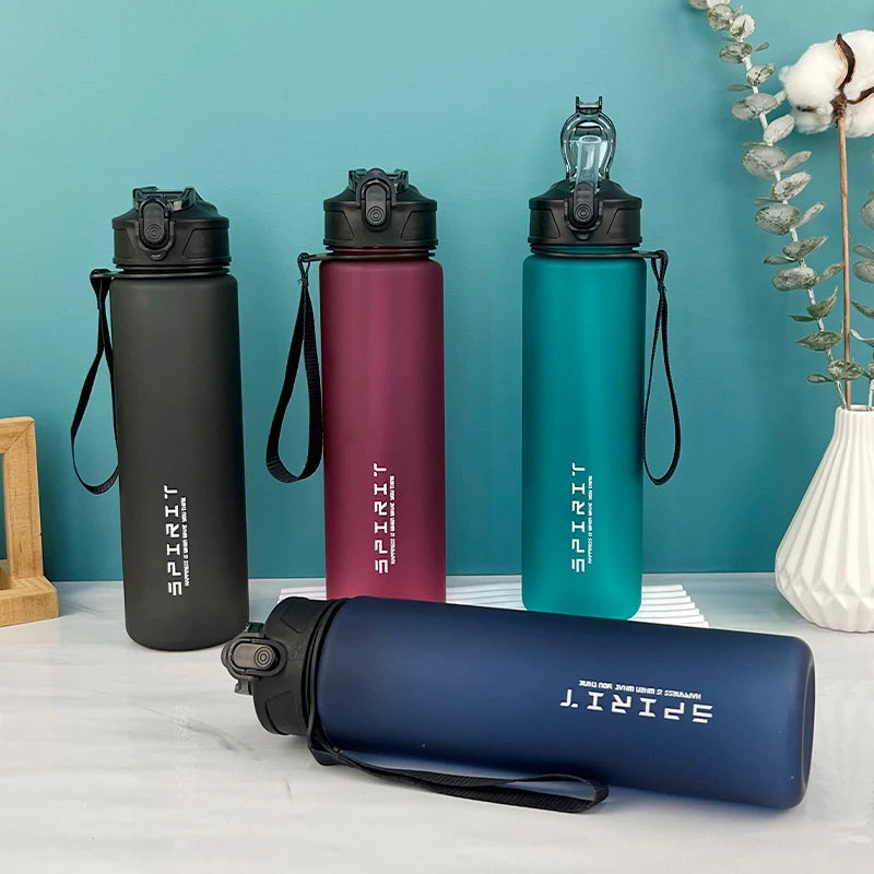 750ml Water Bottle with Straw Time Marker Large Capacity Motivational Plastic Water Jug for Gym Travel Outdoor Sports Reusable Everyday Essentials