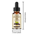 Organic Jojoba Oil, Pure Moisturizing Oil for Face, Hair, Skin Nails | Natural Cold Pressed Hexane Free Carrier Oil Hair Relaxer EVERYDAY ESSENTIALS