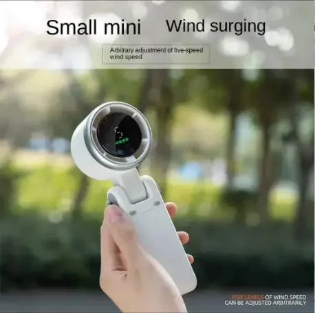 3-in-1 Fan, 5-speed, 3600mAh Rechargeable Lithium Battery, USB Charging, Travel Mini Fan Everyday Essentials