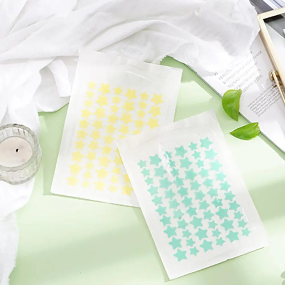 60PCS Colorful Acne Pimple Patch Sticker Waterproof Removal Pimple Anti-Acne Hydrocolloid Patches Spot Marks Repair Sticker EVERYDAY ESSENTIALS