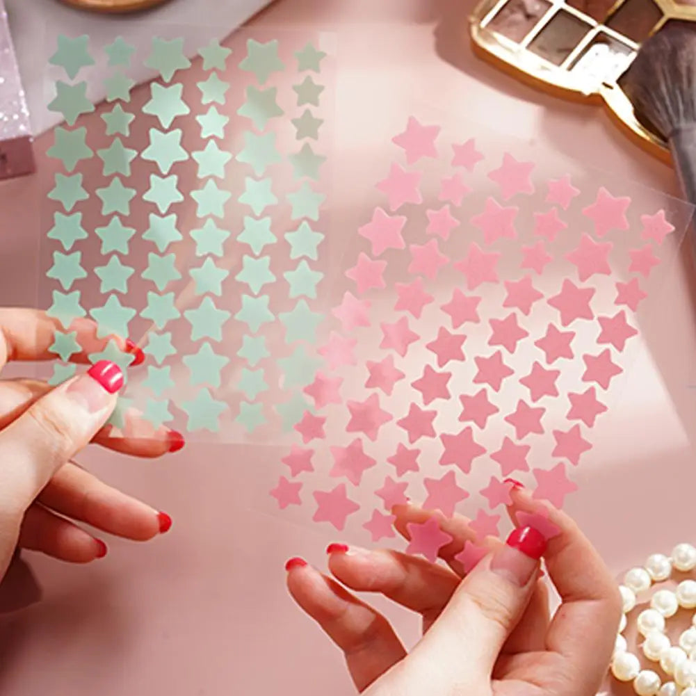 60PCS Colorful Acne Pimple Patch Sticker Waterproof Removal Pimple Anti-Acne Hydrocolloid Patches Spot Marks Repair Sticker EVERYDAY ESSENTIALS