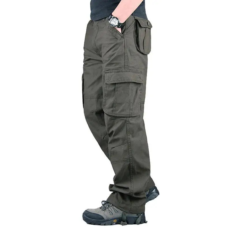 Tactical Cargo Pants Men Cotton Overalls Outdoor Work Trousers Big Size Hombre Clothing Camo Hiking Pants EVERYDAY ESSENTIALS