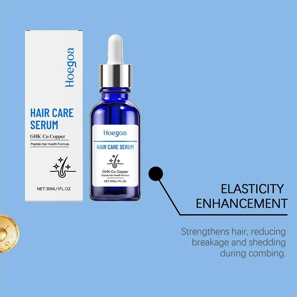 Copper Peptide Hair Serum Ghk-Cu Peptide for Hair Growth Scalp Moisturizer Advanced Regrowth Treatment Root Strengthen Hair Oil EVERYDAY ESSENTIALS